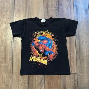 Vintage Mad Engine x Marvel Comics Spiderman Tee size youth‎ XS 4/5